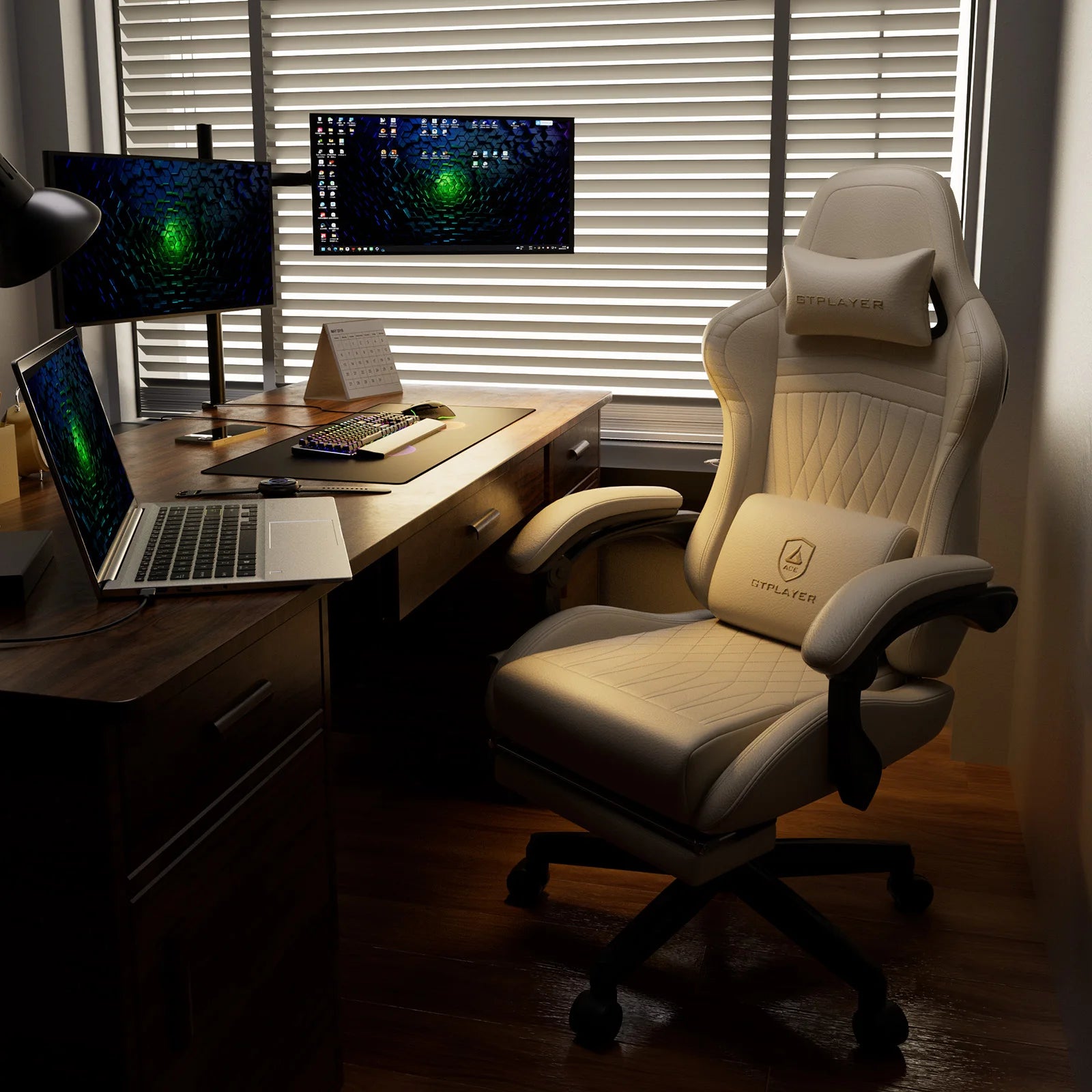 Chaise De Bureau Ergonomique Gaming Gamme De Couleurs