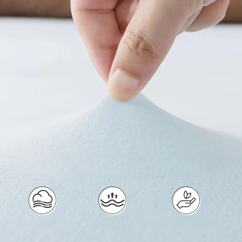 Surmatelas Orthopédique bleu clair alvéolé