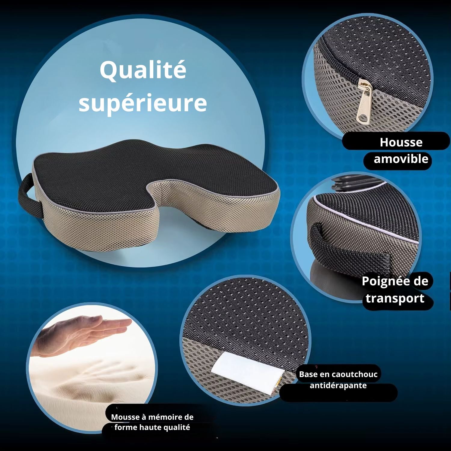 Coussin Lombaire Ergonomique