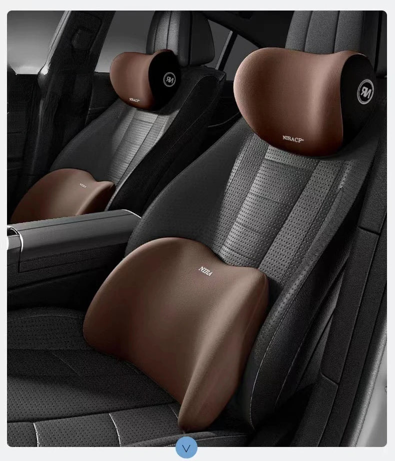 Ensemble Coussin Lombaire Et Appui-Tête Gamme De Couleurs