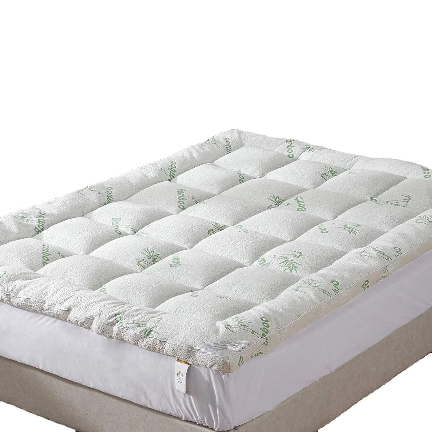 Surmatelas Orthopédique Confortable Motif Bamboo