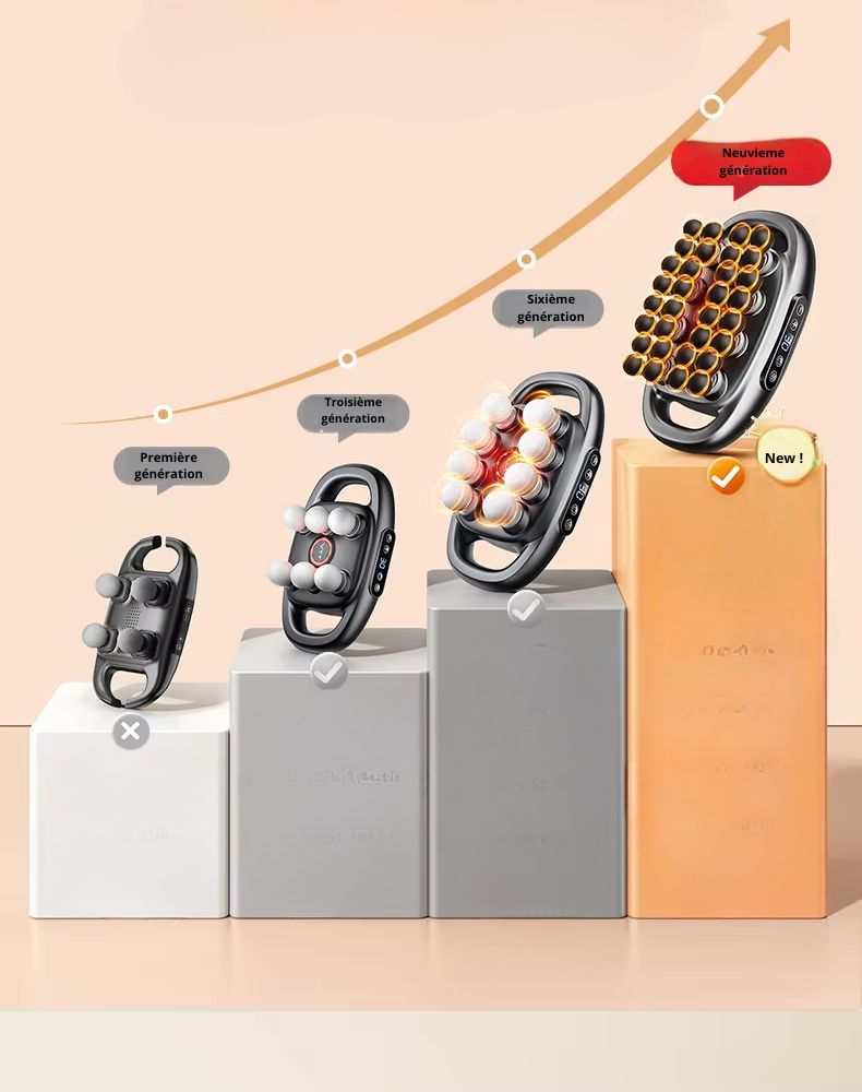 Pistolet De Massage Musculaire à 32 Tête