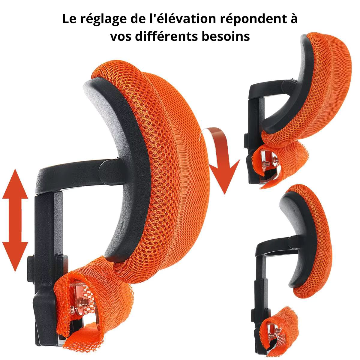 Appui-Tête Ergonomique Pour Chaise De Bureau Gamme De Couleurs