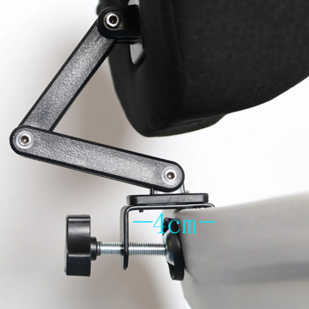 Appui-Tête Ergonomique Noir Pour Chaise De Bureau