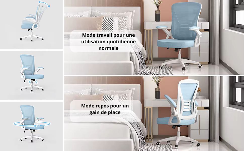 Chaise De Bureau Ergonomique Gamme De Couleurs