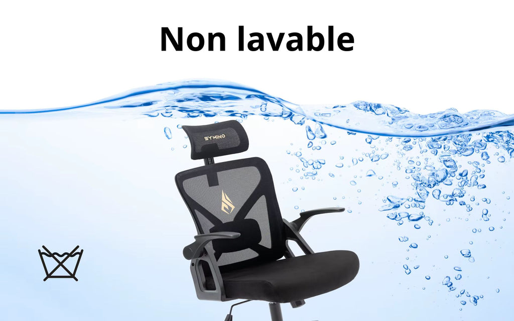 Chaise De Bureau Ergonomique Gris Ou Noir