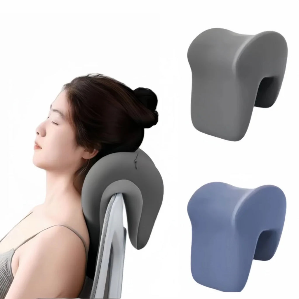 Appui-tête Coussin Ergonomique Bleu Ou Gris