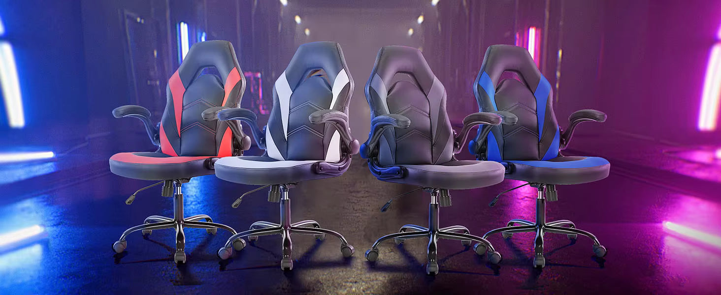 Chaise De Bureau Ergonomique Gaming Gamme De Couleurs