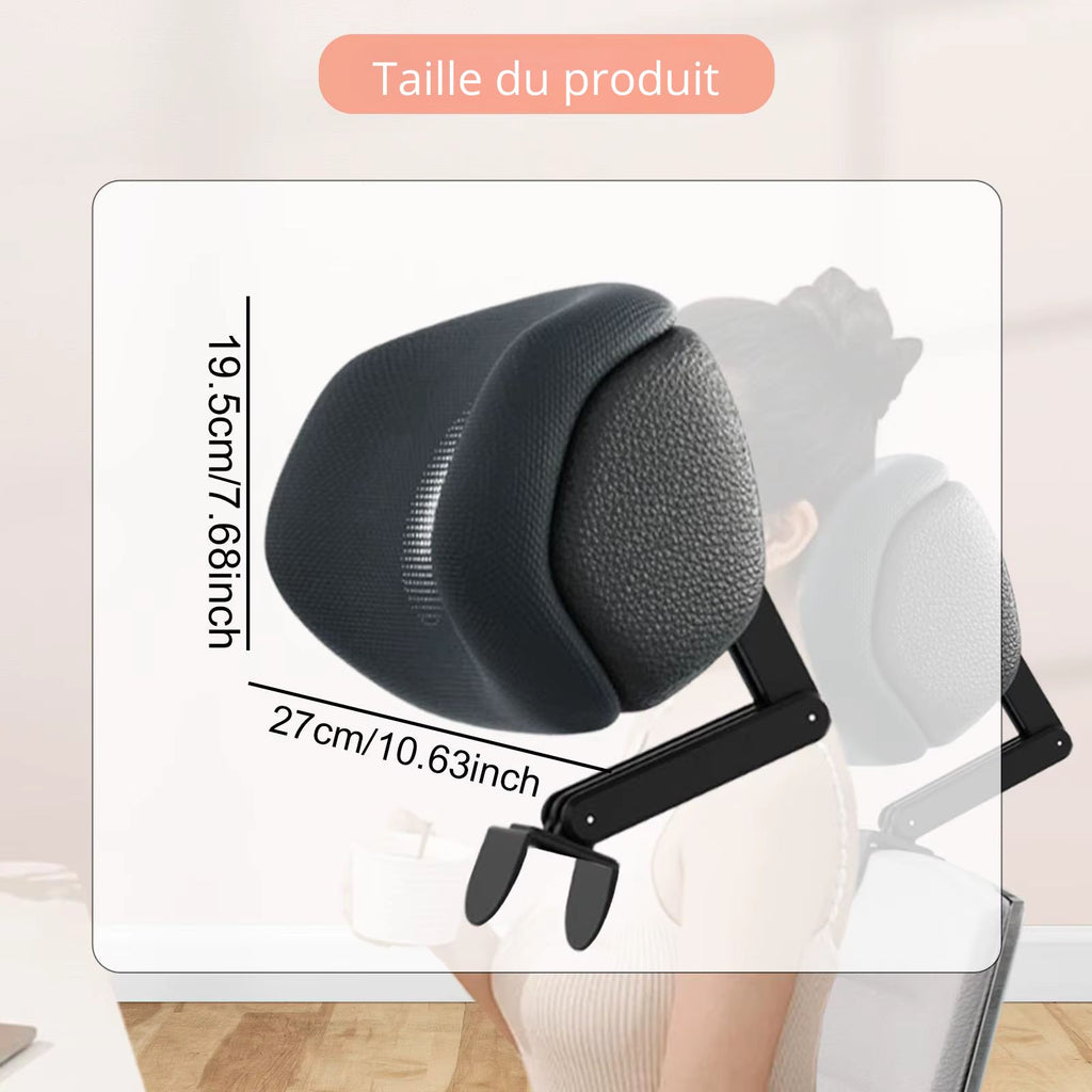 Appui-Tête Ergonomique Pour Chaise De Bureau