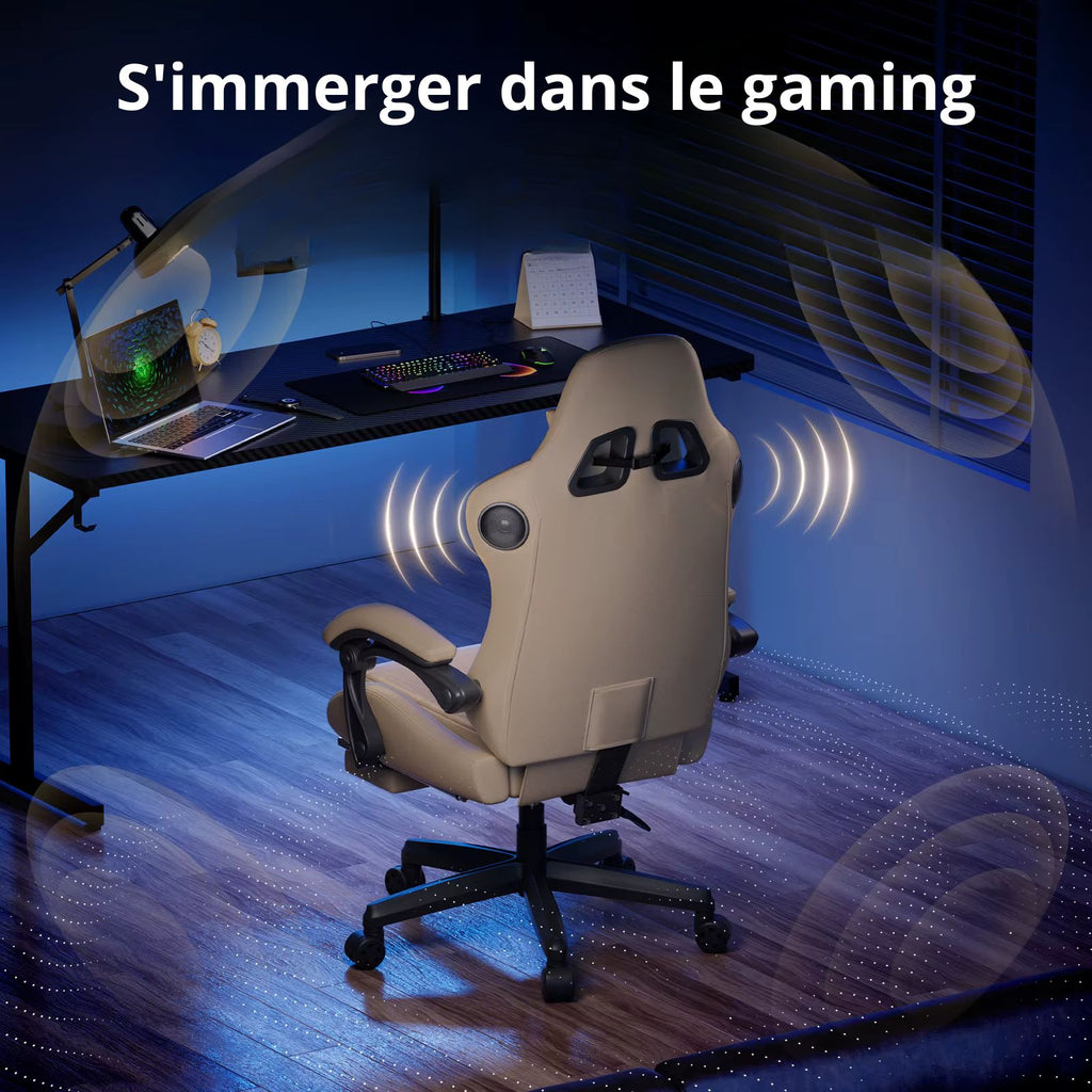 Chaise De Bureau Ergonomique Gaming Gamme De Couleurs