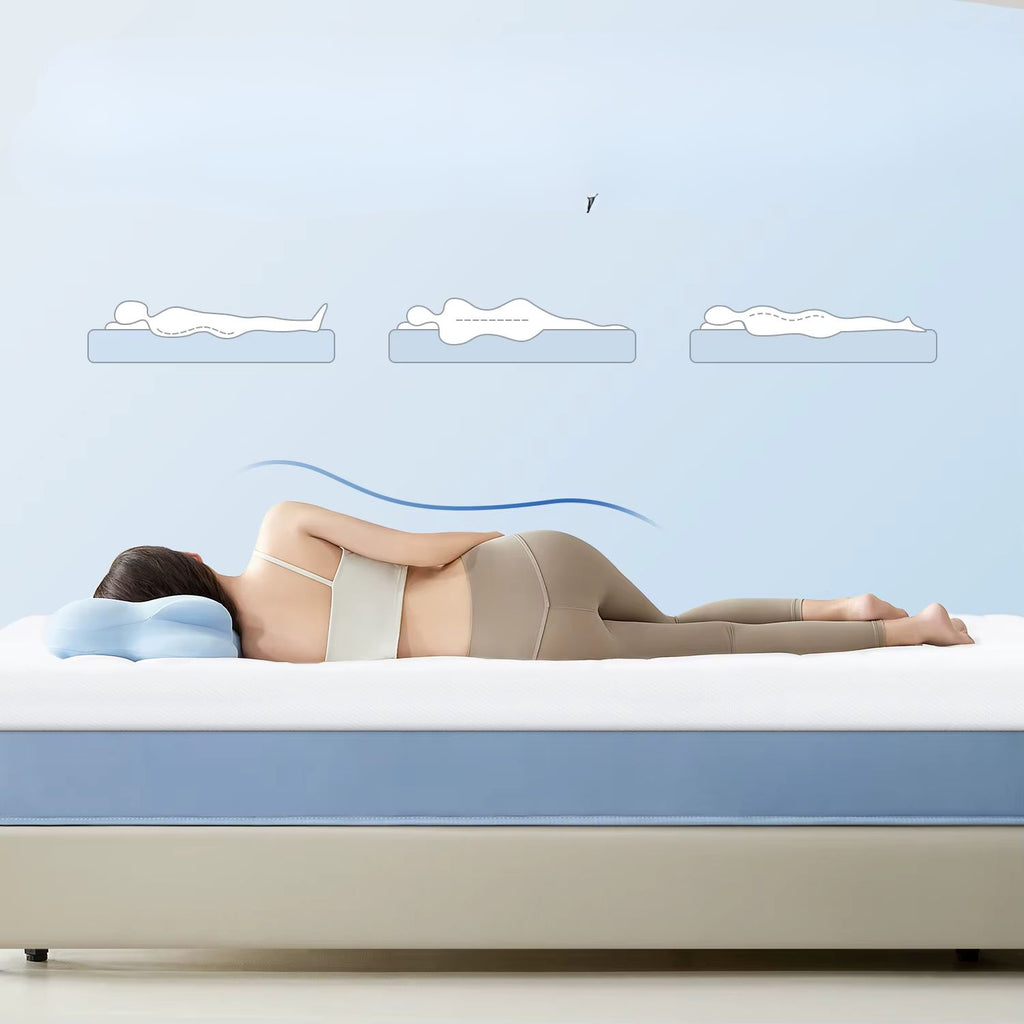 Surmatelas Orthopédique Confortable Blanc